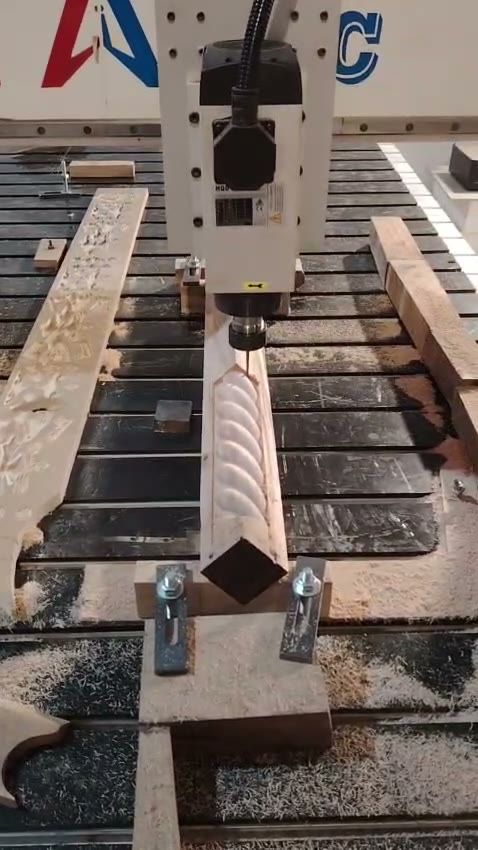 Cutting a baluster