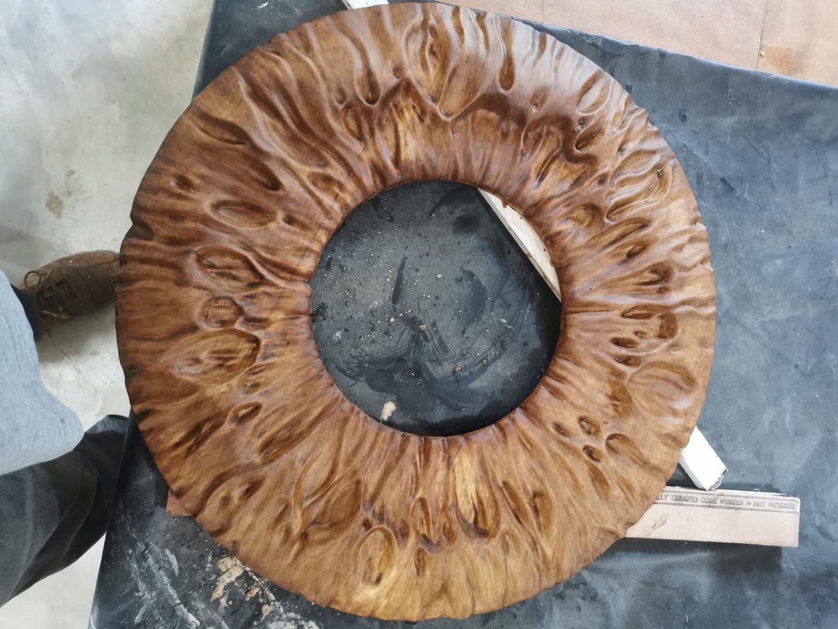 Burl ring