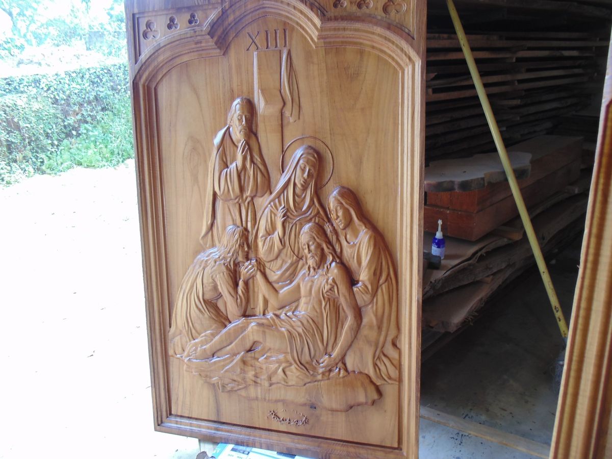 Jesus is taken down from the cross